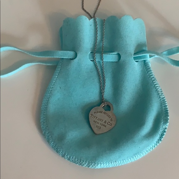 Tiffany & Co. Jewelry - Return to Tiffany Heart Tag Pedant Necklace